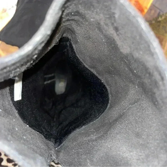 Brash over the knee suede look heeled 1/2 zip side black boots - Picture 14 of 14